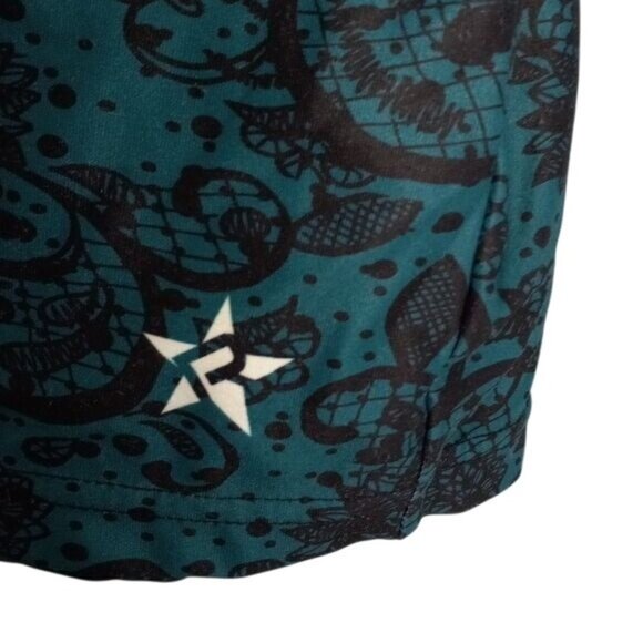 Rebel Athletic Large Youth CF Sleeveless Tank Top Racerback Mesh Paisley Gym - Picture 5 of 11